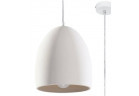Lampa навісна Sollux Lighting FLAWIUSZ керамічна, E27 1x60W, 1x15W LED, білий