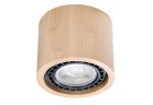 Plafon Sollux Lighting Basic 1, GU10 1x40W, 1x12W LED, дерево