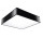 Plafon Sollux Lighting HORUS 55, E27 4x60W, 4x15W LED, чорний