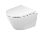 Біде підлогове Duravit D-Neo, 65x37cm, z переливом, отвір для змішувача білий