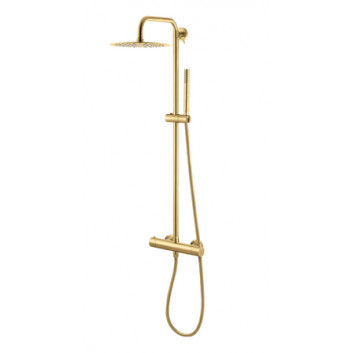 Змішувач для ванни, розташований окре 84 Vema Otago,кран 231mm, brushed gold