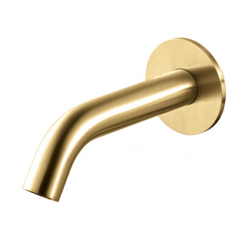 Кран для раковини настінний Vema Otago,кран 150mm, brushed gold