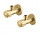 Zaworki pod Baterię 2 штуки Vema Otago, brushed gold
