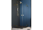 Частина ліва кабіни Radaway Essenza Pro Gold PDD, 900x2000mm, скло прозоре, profil золотий szczotkowany