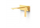 Element настінний do podtynkowego korpusu baterii umywalkowe TRES Slim Exclusive, кран 180mm, золотий