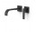 Element настінний do podtynkowego korpusu baterii umywalkowe TRES Slim Exclusive, кран 240mm, чорний матова