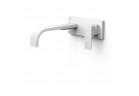 Element настінний do podtynkowego korpusu baterii umywalkowe TRES Cuadro, кран 240mm, білий матова