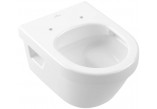 Раковина WC туалет Compact bez kołnierza wewnętrznego, podwiaszana, Villeroy & Boch Architectura, Weiss Alpin CeramicPlus