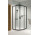 Напівкругла кабіна Radaway Premium Pro PDD 90x90cm, чорний мат./ скло прозоре