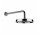 Верхній душ Gessi Venti20, кругла, 229mm, тримач настінний 400mm, warm bronze
