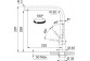 Кухонний змішувач Franke Atlas Neo Pull-Out , висота 297mm, obrotowa i висувний злив, благородна сталь