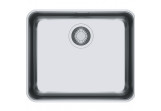 Zlewozmywak Franke Aton ANX 110-48, podblatowy, jednokomorowy, 48x40cm, шліфована нержавіюча сталь