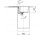 Zlewozmywak wbudowywany, Franke Urban UBG 611-78 , onyx