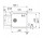 Zlewozmywak wbudowywany, Franke Urban UBG 611-78 XL , onyx