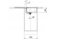 Zlewozmywak Franke Spark SKN 611-63 , jednokomorowy,благородна сталь гладка