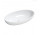 Умивальник на стільницю Omnires Crete Marble+ 51 x 31 cm, білий глянець, без переливу