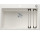  zlewozmywak granitowy для панелей Blanco Etagon 8 78x51cm, z automatycznym korkiem,білий