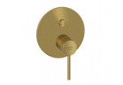 Прихований змішувач ванно-душовий PUSH & SWITCH, Kludi Bozz - brushed gold 