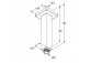 Тримач настельний do deczownicy DN 15 Kludi A-QA 150 mm