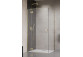 Бічна стінка S1 70 Radaway Essenza New Black KDJ 66.7-68.2-200cm, profil чорний, скло прозоре