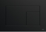 Кнопка спуску TECEsquare do WC - скло чорні, Кнопки чорні