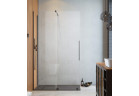 Двері розсувні walk-in Radaway Furo, ліве, з стінкою, 130x200cm, скло прозоре, profil gunmetal