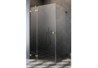 Двері кабіни Radaway Essenza Pro KDJ 100, праве, 1000x2000mm, скло прозоре, profil золотий szczotkowany