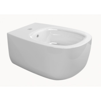 Підвісний унітаз WC Flaminia Bonola 54 x 38 x 27 cm, біла, goclean, монтажний комплект- sanitbuy.pl