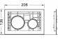 Плитка TECE - Кнопки хром глянець TECEloop do kompletowania z obudwą - sanitbuy.pl