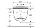 Раковина WC z funkcją higieny intymnej Geberit AquaClean Sela, навісна, біла