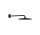 Верхній душ з тримачем 422mm 1 strumień, Grohe Mono 310, phantom black
