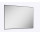 Дзеркало LED 120/80cm, Elita Sharon Square, black