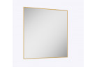 Дзеркало LED 80/80cm, Elita Sharon Square, gold