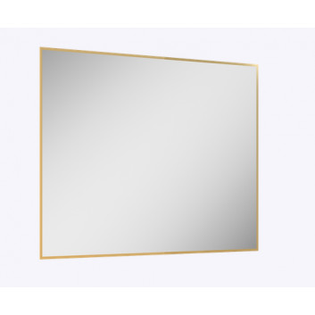 Дзеркало LED 80/80cm, Elita Sharon Square, gold