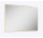 Дзеркало LED 120/80cm, Elita Sharon Square, gold