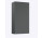 Навісна шафка 40 1D, Elita for All, anthracite мат.