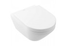 Підвісний унітаз Villeroy&Boch Architectura, 53x37 cm, bez kołnierza, з покриттям antybakteryjną AntiBac, з покриттям ochronną CeramicPlus - біла