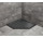 П ятикутний душевий піддон Radaway Doros PT, 90x90cm, акрильний, stone чорний