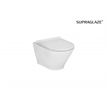 Унітаз-компакт WC Roca Gap Rimless Square, 60cm, злив подвійний, біла