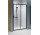 Двері душові для ніши Radaway Premium Pro Black DWJ 110 cm, правий варіант, скло прозоре, profil чорний