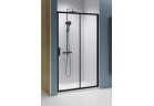 Двері душові для ніши Radaway Premium Pro Black DWJ 120 cm, правий варіант, скло прозоре, profil чорний