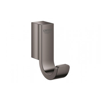 Вішалка одинарний, Grohe Selection, hard graphite