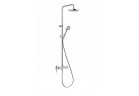 Душовий комплект Kludi Logo Dual Shower System, змішувач душовий - хром
