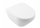 Підвісний унітаз Villeroy&Boch Architectura, 53x37 cm z TwistFlush, з покриттям ochronną CeramicPlus + сидіння з мікроліфтом - біла (Weiss Alpin)