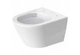 Підвісний унітаз WC Duravit D-Neo, 48x37cm, bez kołnierza, з покриттям WonderGliss біла