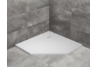 Піддон konglomeratowy pięciokątny Radaway Kyntos PT 100x100x3cm - білий