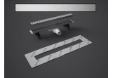 Лінійне обтікання Radaway Slim 65 cm, przeznaczony do stosowania z płytkami o grubości od 8 do 12 mm, колосник Steel(для панелей płytkami)