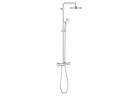 Душова система Grohe Tempesta Cosmopolitan System 210, з термостатом для настінного монтажу - хром