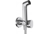 Душова головка Hansgrohe Bidette 1jet S EcoSmart зі змішувачем, uchwytem і шлангом для душа 125 cm - хром