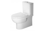 Раковина туалетна навісна Compact Duravit Rimless DuraStyle - біла з покриттям WonderGliss